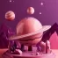 Flowerista for Visual Arts - stampa. Immagine creata con midjourney