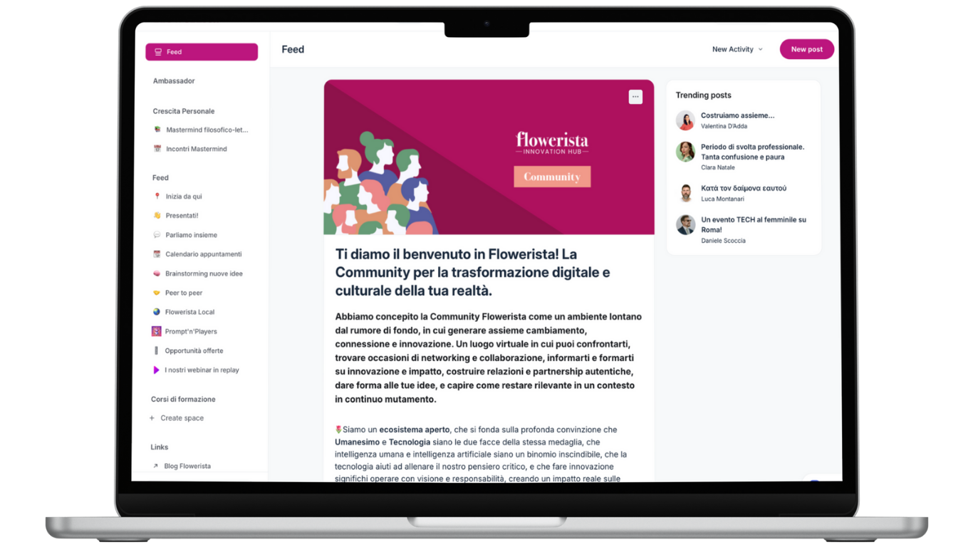 La community Flowerista su Circle